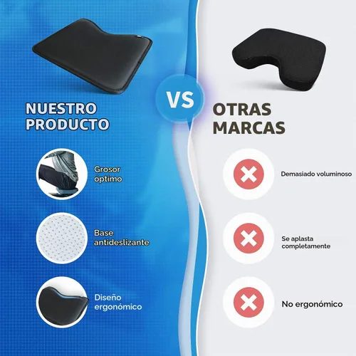 Vista 5 de El cojín de asiento para máquina de remo se adapta perfectamente a Concept 2 Rower, cojín de asiento de remo compatible con Hydrow, Concept2 y otras
