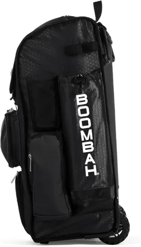 Vista 4 de Boombah Rolling Superpack - Bolsa para equipo de béisbol/sóftbol, varios colores, mango telescópico y capacidad para 4 murciélagos, versión