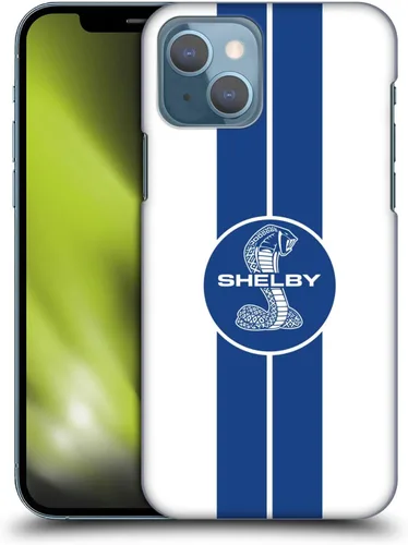 Vista 8 de Head Case Designs Shelby 1965 427 S/C - Carcasa rígida con licencia oficial para iPhone 13, color azul