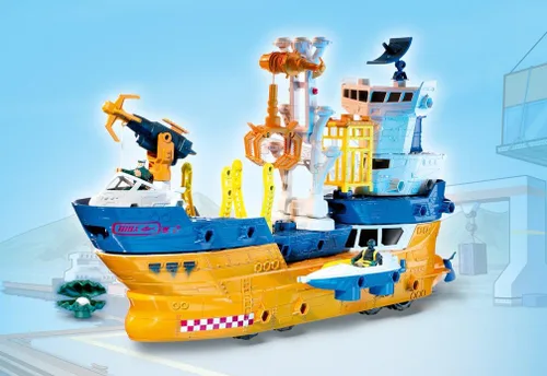 Vista 17 de Mattel Matchbox Mega Rig Shark Adventure