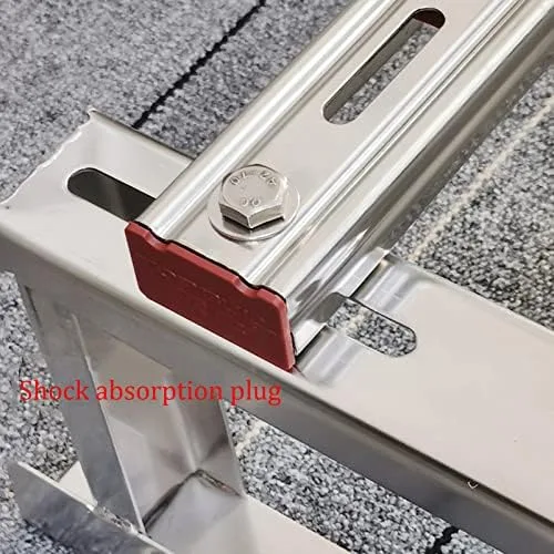 Vista 2 de Soporte de aire acondicionado, soporte de suelo resistente para aire acondicionado mini split sin conductos, soporte de condensador de acero