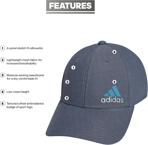 Vista 2 de adidas Men's Release 3 Stretch Fit
