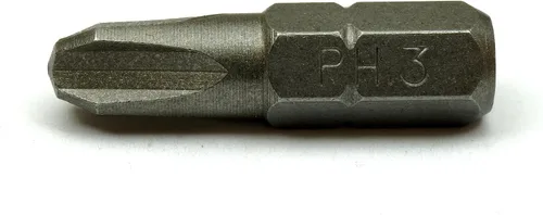 Vista 3 de MonsterBolts - Brocas de inserción PH1 Phillips con vástago hexagonal de 1/4 pulgadas, acero S2, paquete de 5