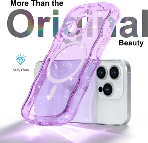 Vista 241 de Pepmune Funda magnética para iPhone 17 Pro Max, color rosa
