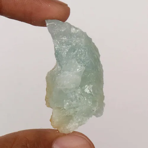 Vista 3 de GEMHUB Piedra preciosa suelta de cristal grande natural de 89,25 quilates para curación de cristales reiki, aguamarina y cielo acuático