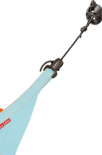 Vista 6 de LA SIESTA Hamaca Moki XXL para familia y niños, juego en interiores y exteriores, materiales fáciles de limpiar, algodón súper suave, a partir de 3