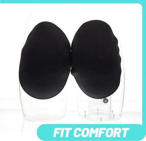 Vista 2 de Lurrose 1 par de almohadillas de silicona falsas almohadillas de cadera levantador realzador relleno relleno de glúteos para mujeres fajas como se