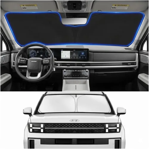 Vista 62 de Parasol para parabrisas para BMW X1 E84 2016-2024 2025, accesorios – Cubierta de parasol para parabrisas de ventana delantera, ajuste personalizado