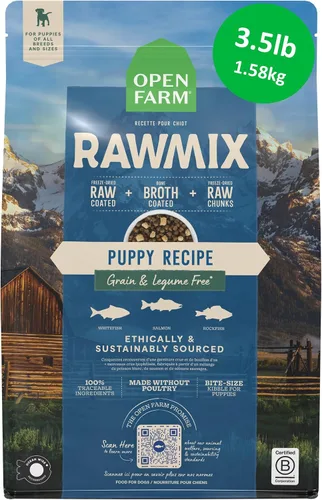 Vista 11 de Open Farm RawMix - Alimento seco para perros sin granos, croquetas de raza