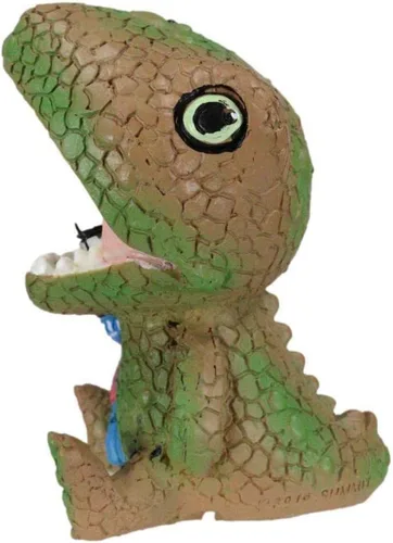 Vista 5 de Ebros Gift Jurassic Animal Kingdom Tyrannosaurus Rex - Figura de dinosaurio Furrybones de 3 pulgadas de alto, esqueleto de huesos peludos en disfraz