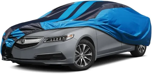 Vista 11 de Kaugung Funda impermeable para automóvil BMW Serie 3 (1999-2025), cubierta exterior completa para automóviles, ligera, resistente al sol, UV