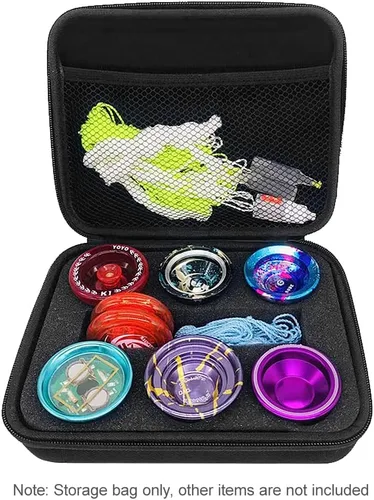 Vista 3 de LIXADA Yoyo Ball Storage Bag Case Yo-Yo Carry Bag Pouch Outdoor Equipment Protective Bag