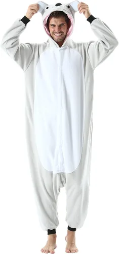 Vista 5 de SAMGU Adult Onesies Halloween Christmas Cosplay Costumes One Piece Pajamas for Women Men