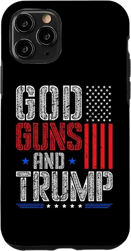 Vista 29 de God Guns and Trump Vote Donald Trump Republican Case for iPhone 17
