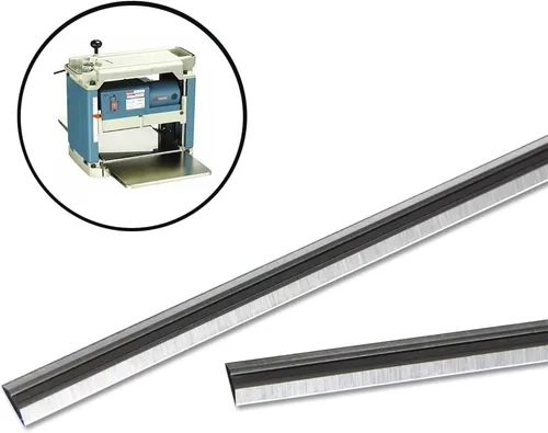 Vista 4 de FOXBC - Juego de 2 cuchillas cepilladoras de 12 pulgadas para Makita 2012NB y 2012, repuesto 793346-8