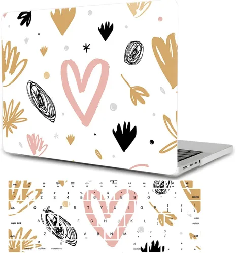 Vista 19 de Funda compatible con MacBook Pro de 13 pulgadas con CD-ROM (Modelo: A1278, versión antigua 2012 2011 2010 2009 2008), carcasa rígida de plástico Cara