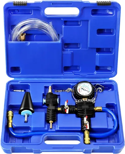 Vista 10 de JIFETOR Radiador Refrigerante Recarga Sistema de Enfriamiento Vacío Purga Estuche negro