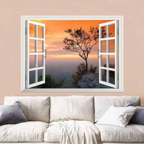 Vista 37 de wall26 - Adhesivo de pared extraíble para decoración de pared