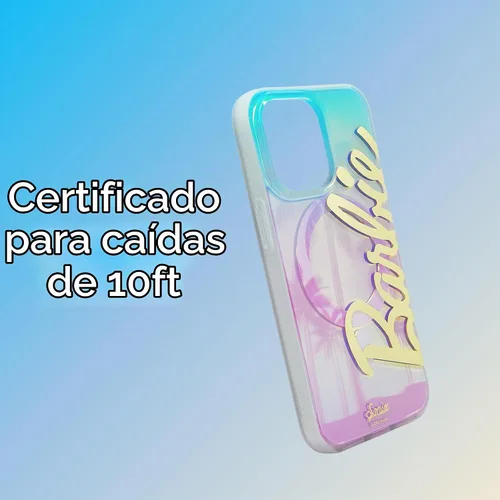 Vista 2 de Sonix x Barbie Funda para iPhone 15 Pro Compatible con MagSafe Probada para caídas de 10 pies Golden Hour