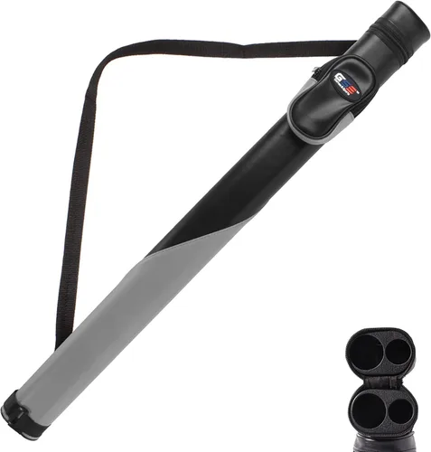 Vista 10 de GSE 1x1 Hard Billiard Pool Cue Case, Holds 1 Butt and 1 Shaft Negro