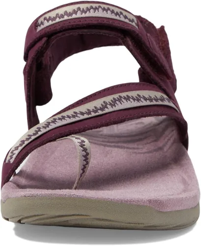 Vista 2 de Merrell Terran 3 Cush Convert Post - Sandalias para mujer, parte superior de piel nobuck y cierre de velcro ajustable