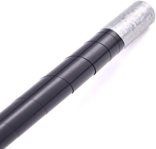 Vista 5 de Bastones de metal para magos profesionales para espectáculo de magia de cerca, accesorios mágicos de Doowops , 43" Negro