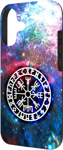 Vista 2 de Vegvisir Viking Compass Rune Protection Symbol Celtic Nordic Case for iPhone 17