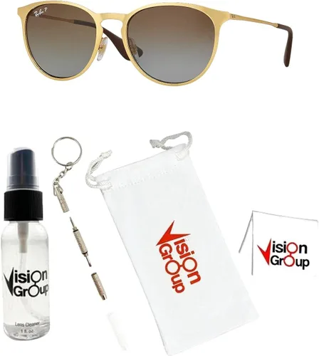 Vista 2 de Ray-Ban RB3539 Erika - Gafas de sol de metal paquete de accesorios de Vision Group