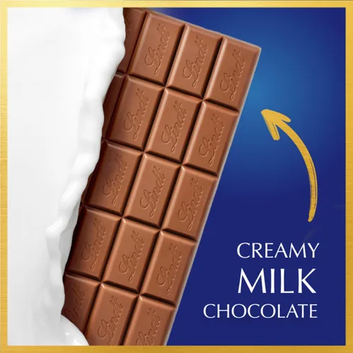 Vista 5 de Lindt CLASSIC RECETE Barra de caramelo de chocolate con leche, 4.4 onzas, paquete de 12