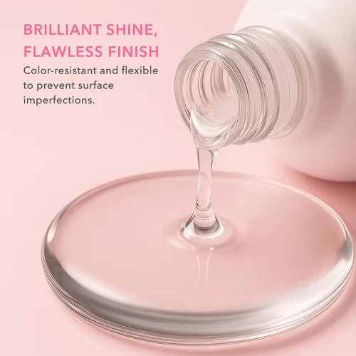 Vista 4 de KIARA SKY Esmalte de uñas de gel LED UV de fácil eliminación, capa superior sin necesidad de limpieza