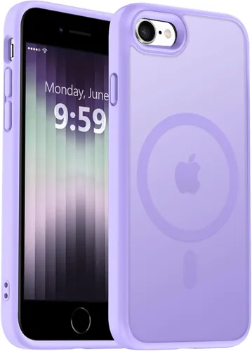Vista 28 de MOCCA - Funda magnética resistente para iPhone XR de 6.1 pulgadas, compatible con MagSafe, funda con protección contra caídas de grado militar