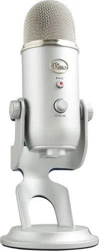 Vista 12 de Blue Yeti USB Mic para grabar y transmitir en PC y Mac, 3 cápsulas de condensador, 4 patrones de captación, salida de auriculares y control