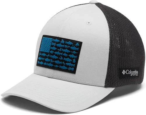 Vista 129 de Columbia Gorra de Béisbol de Malla con Logotipo PFG Unisex para Adultos