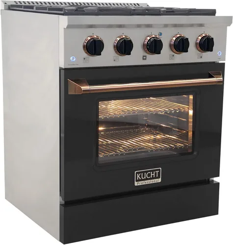 Vista 9 de Kucht KNG301-K-GOLD - Cocina de gas, color dorado