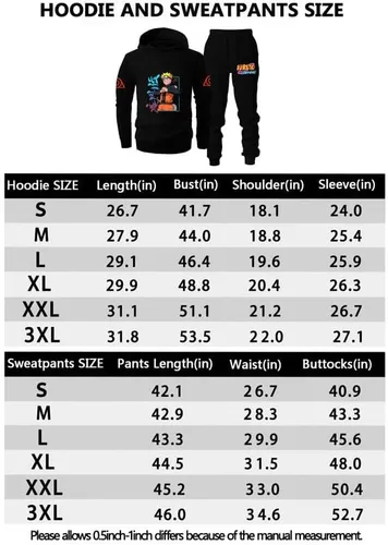 Vista 6 de NBIKE Conjunto deportivo casual de manga larga para hombre, conjunto de sudadera con capucha y pantalones deportivos, conjunto de 2 piezas