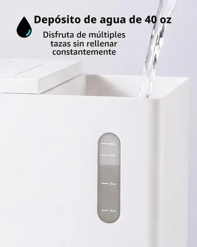 Vista 8 de KIDISLE Cafetera molida y taza K de una sola porción, bebida caliente