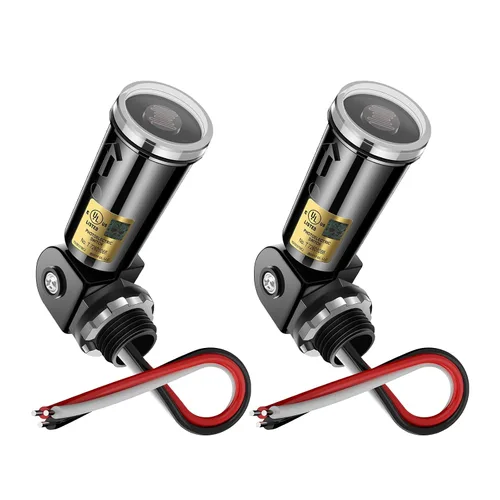 Vista 15 de Greencycle Interruptor de luz basculante negro de un solo polo, interruptor de luz de paleta de 15 amperios, interruptores Sp blancos, 120V-277V CA