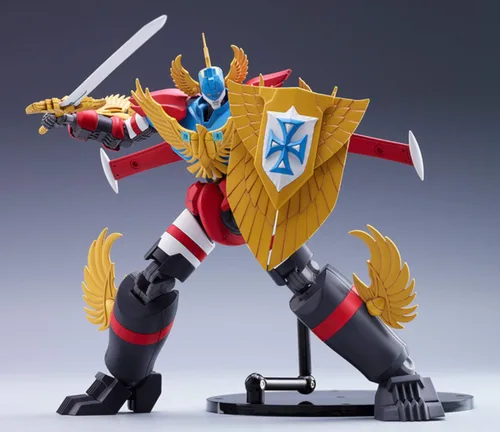 Vista 5 de Aoshima Nueva serie Gattai: Robot Atlanger & Atori Hotaka Kit de modelo de plástico