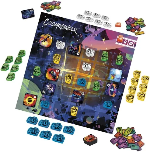 Vista 16 de Juego de mesa Cosmolancer Un juego de estrategia de Reiner Knizia A partir de 9 años 2 a 4 jugadores 30 minutos Juegos familiares