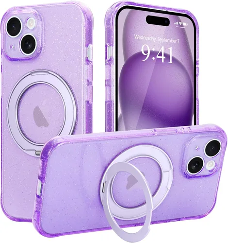 Vista 38 de Funda para iPhone 16 Pro Max, compatible con Magsafe, color negro