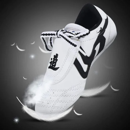Vista 3 de Dayiss Artes marciales Taekwondo Zapatos Unisex Niños Adolescentes Deporte Ligero Zapatillas Zapatillas Boxeo Karate Zapatos para Taekwondo Kung Fu