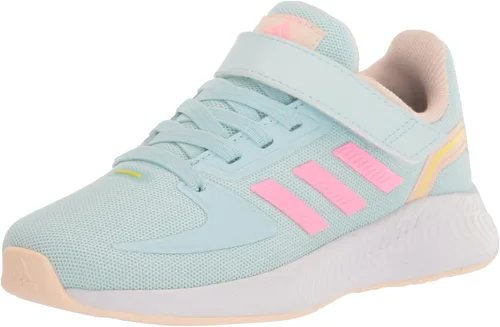 Vista 5 de adidas Kids' Runfalcon 2.0 Elastic Lace & Strap Shoe