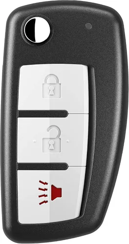 Vista 5 de VOFONO Control remoto de entrada sin llave para coche con llave de encendido sin cortar, compatible con Nissan Rogue 2014 2015 2016 2017, reemplazo