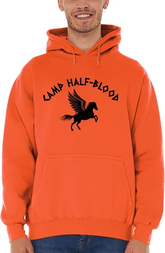 Vista 2 de shop4ever Sudadera con capucha de semidiós con capucha Camp Half Blood