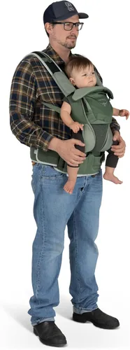 Vista 13 de Osprey Poco Soft - Portabebés convertible suave para recién nacidos - Cabestrillo ergonómico para niños pequeños