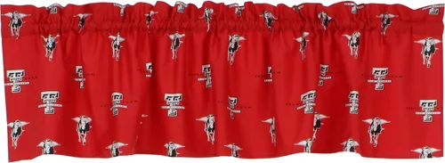 Vista 29 de College Covers Everything Comfy Arkansas Razorbacks - Cenefa de cortina estampada - 84 x 15 pulgadas