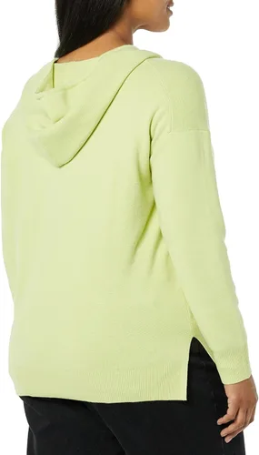 Vista 2 de Daily Ritual Women's Ultra-Soft Milano Stitch Drawstring Hoodie Sweater