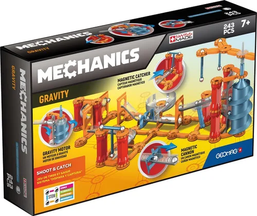 Vista 12 de Geomag Gravity Classic Mechanics - Juguetes magnéticos para niños a partir de 8 años, 153 imanes educativos STEM para niños, bloques magnéticos