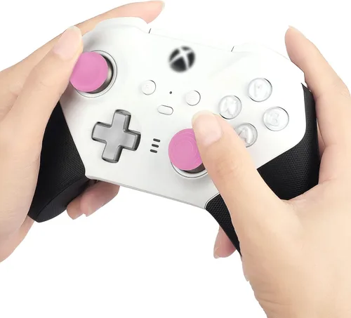 Vista 4 de Accesorios para Xbox Elite Controller Series 2 Paletas de metal y palancas de pulgar compatibles con Xbox One Elite Sries 2 Core, el paquete