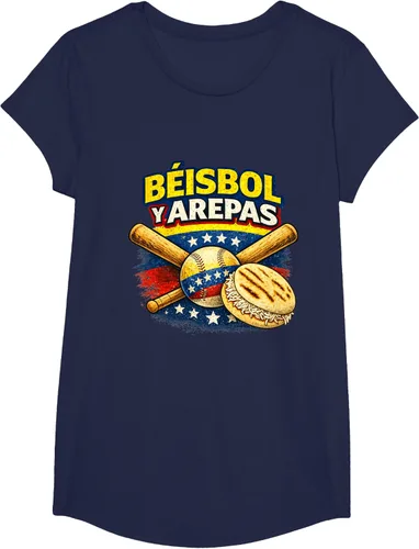 Vista 73 de Camiseta Beisbol y Arepas Venezuelas Baseball Pride Team 2026